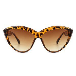 5/$35 BUNDLE DEAL Tortoise Oversize Cat Eye Sunglasses